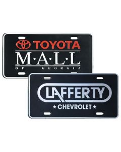 3D Raised Plastic License Plates samples