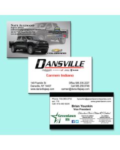 Business Card Magnets with custom information and branding