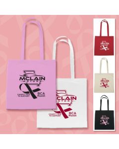100% Cotton Tote Bags with BDA custom branding