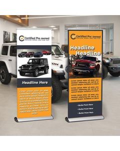 Premium Retractable Banners - CPOV