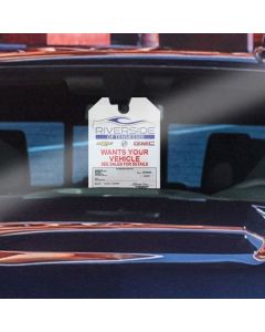 "We Buy Your Car" Custom Hang Tags