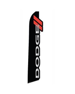 DODGE Die-Cut Swooper Flag