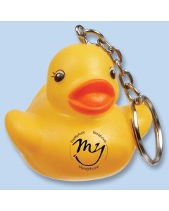 Rubber Duck Yellow Key Chains