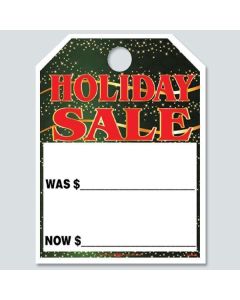 "Holiday Sale" Theme Hang Tags