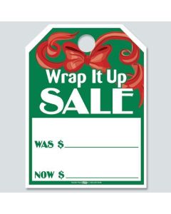 "Wrap It Up" Theme Hang Tags