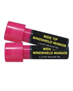 Wide Tip Windshield Marker: Fluorescent Pink