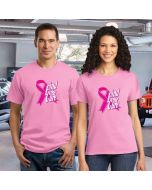 Tshirt: BCA - Find the Cure on car salespeople in an auto dealership showroom