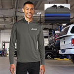 long sleeve quarter zips